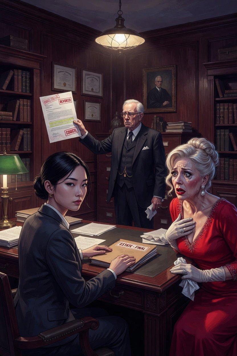 The Stepmother Sold My Inheritance Before the Funeral—So I Destroyed Her at the Will Reading