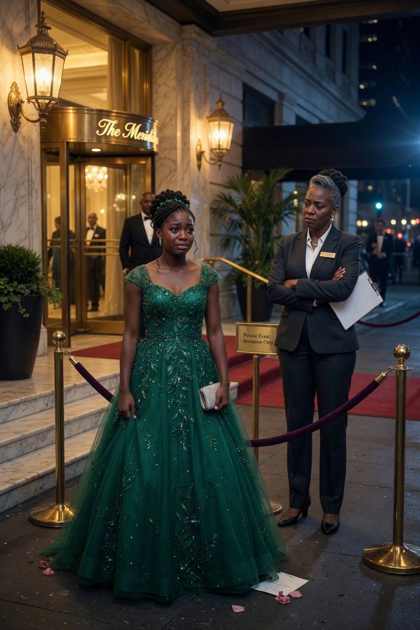 THE BALLROOM DISGRACE: SHE WAS TURNED AWAY IN TEARS, BUT SHE DIDN'T KNOW THE OWNER WAS WATCHING!
