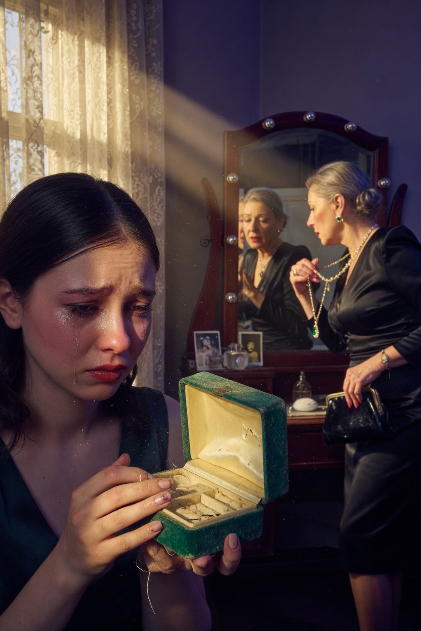 THE JEWELRY THIEF’S DOWNFALL: WHY MY STEPMOTHER SCREAMED AT THE WILL READING