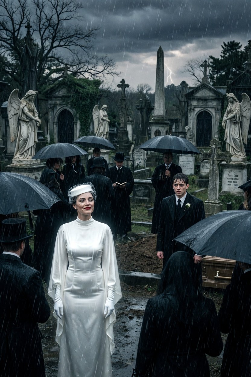 THE SNOW QUEEN'S BETRAYAL: MY STEPMOTHER WORE WHITE TO MY FATHER'S FUNERAL TO SIGNAL MY RUIN