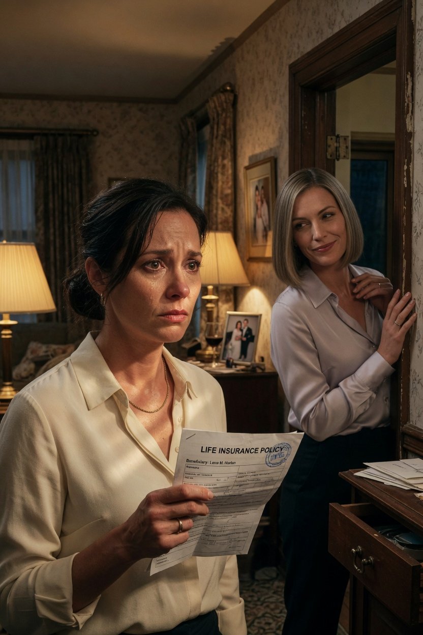 My sister-in-law replaced me on my husband's life insurance, but when he dismissed it as a 'clerical error,' I calmly offered her the spare room again.